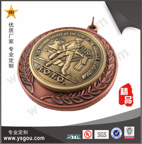 古紅銅獎(jiǎng)牌