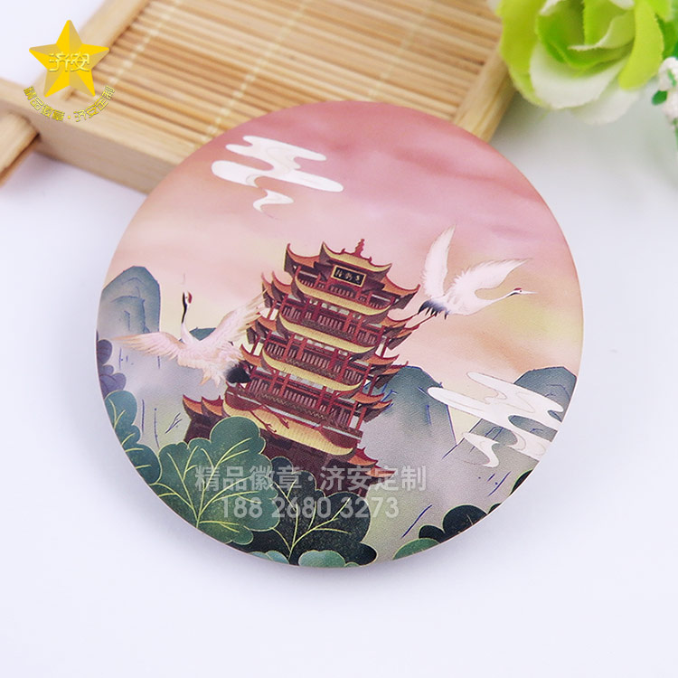旅游景點馬口鐵徽章定制，冰箱貼+開瓶器