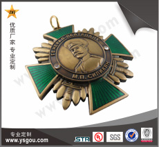 仿琺瑯獎牌制作，金屬獎牌定制