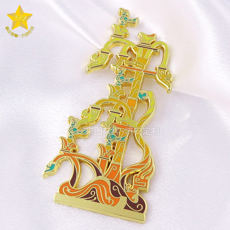 歷史博物館冰箱貼金屬磁吸紀(jì)念品