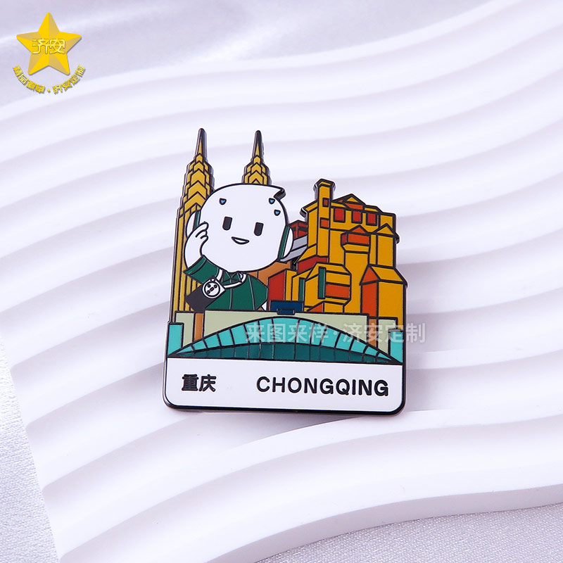 OPPO吉祥物金屬徽章&城市文創(chuàng)手辦:行走的品牌宣傳名片